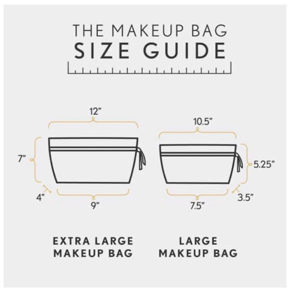 PLG makeup bag, honey, large - Picture 6 of 7